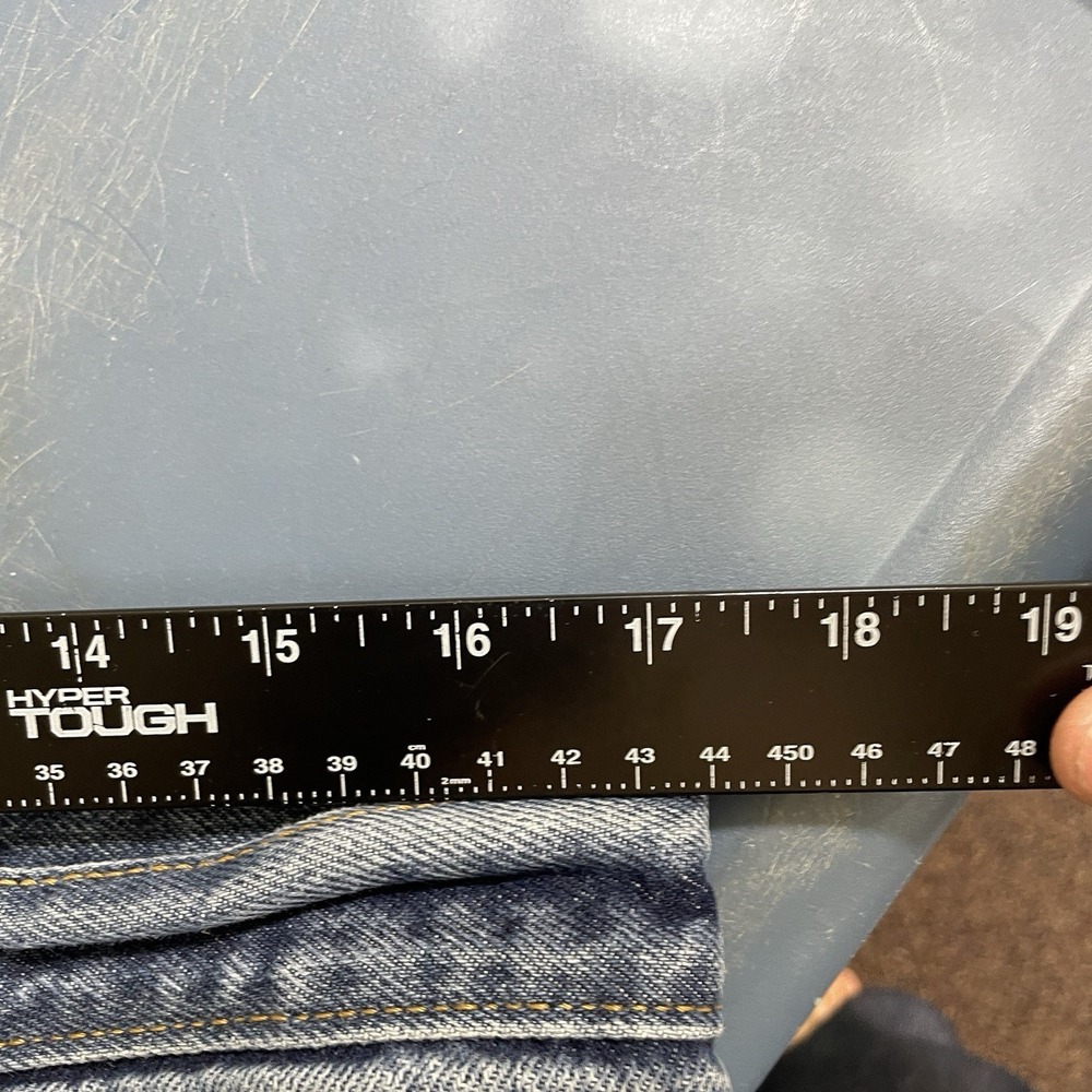 Vtg Levis 517 Jeans Mens 34x30 Whisker Fade Bootcut Distressed Honeycomb Y2K - Picture 5 of 16
